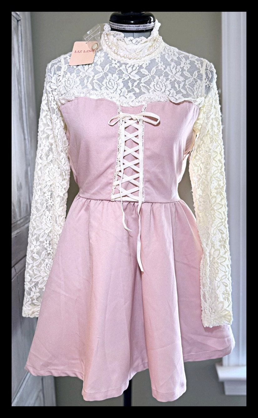 Liz Lisa Pure Sweet Pink Lace Blouse Jfashion Gyaru Himekaji Shoujo Girl Japan